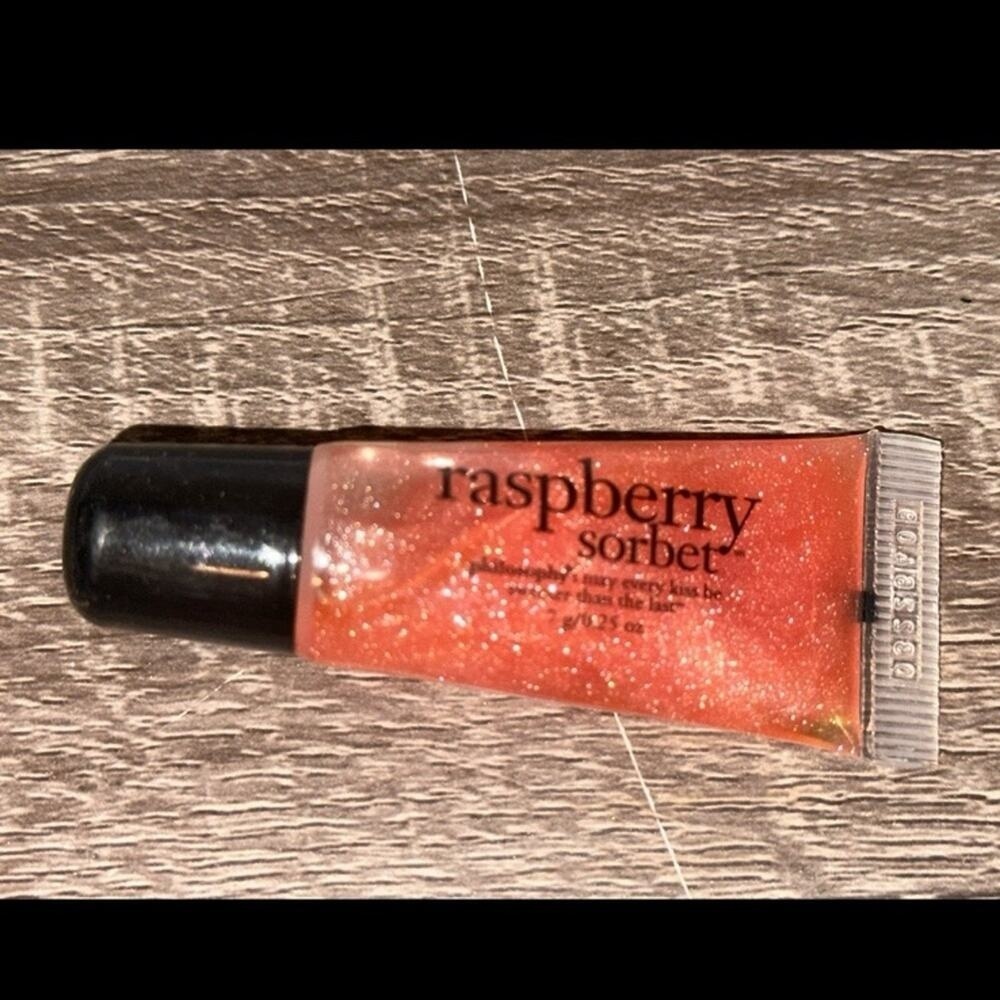 Philosophy Raspberry Sorbet Color Lipgloss Sealed‎ and Rare